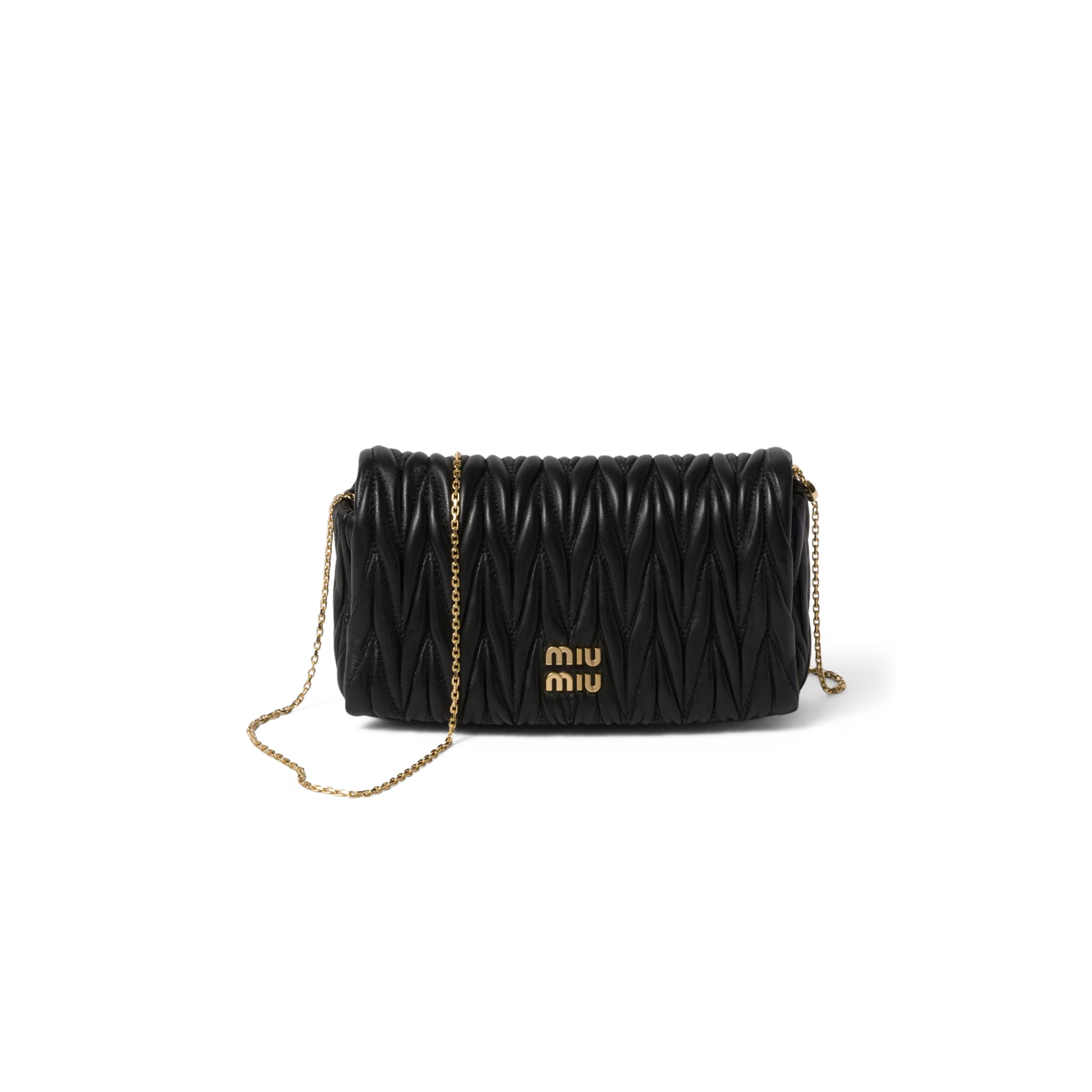 M1v M1v SMALL SOFT LEATHER BAG WITH A QUILTED EFFECT 5BP086 (18*9.5*4cm)